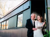 wedding-couple-airbnb-train